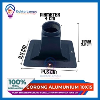 PERLENGKAPAN HORN TWITER CORONG TWEETER ALUMUNIUM DAN PLASTIK KUALITAS BAGUS