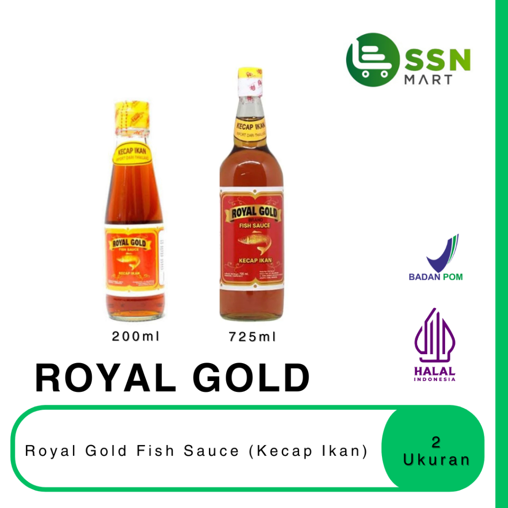 

SSNMart Royal Gold Fish Sauce (Kecap Ikan) 2 Ukuran