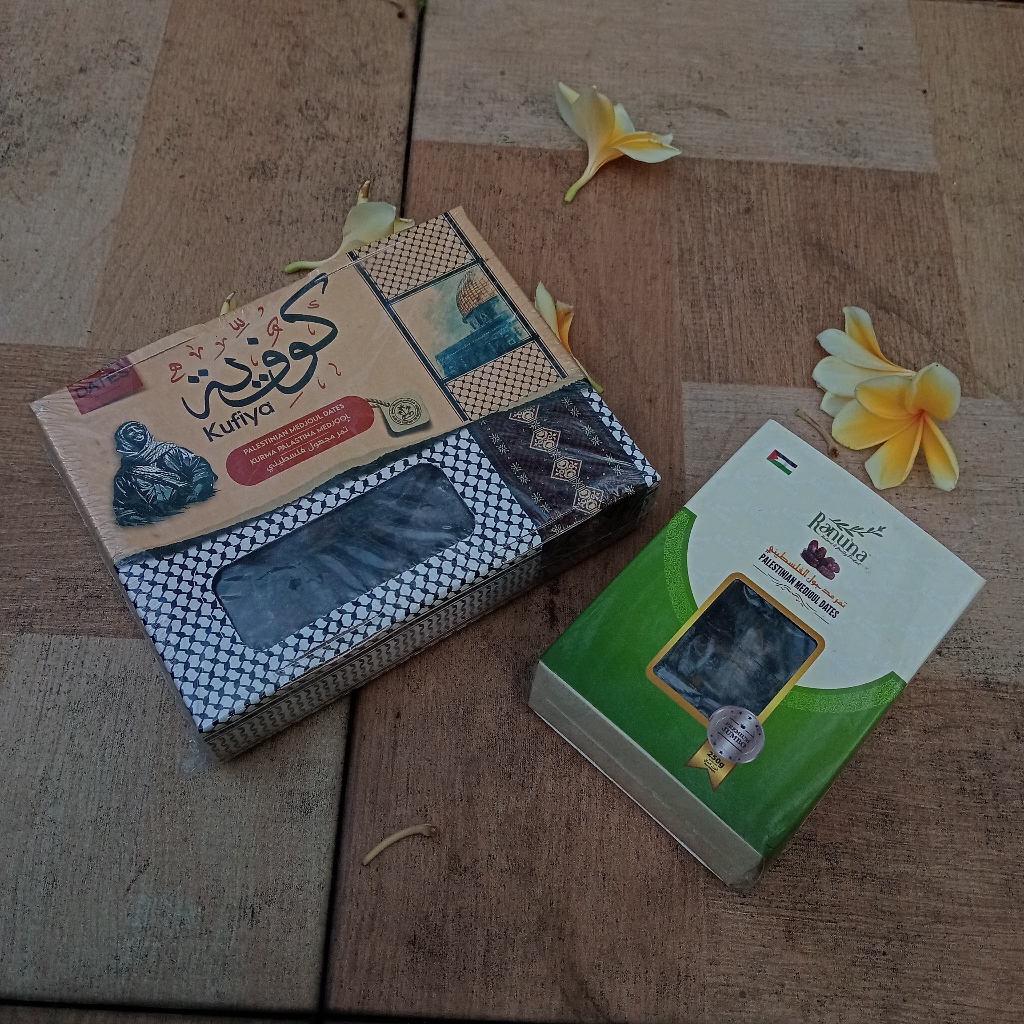 

Kurma Medjoul Palestina Super Jumbo 1 Kg Kufiya DIY