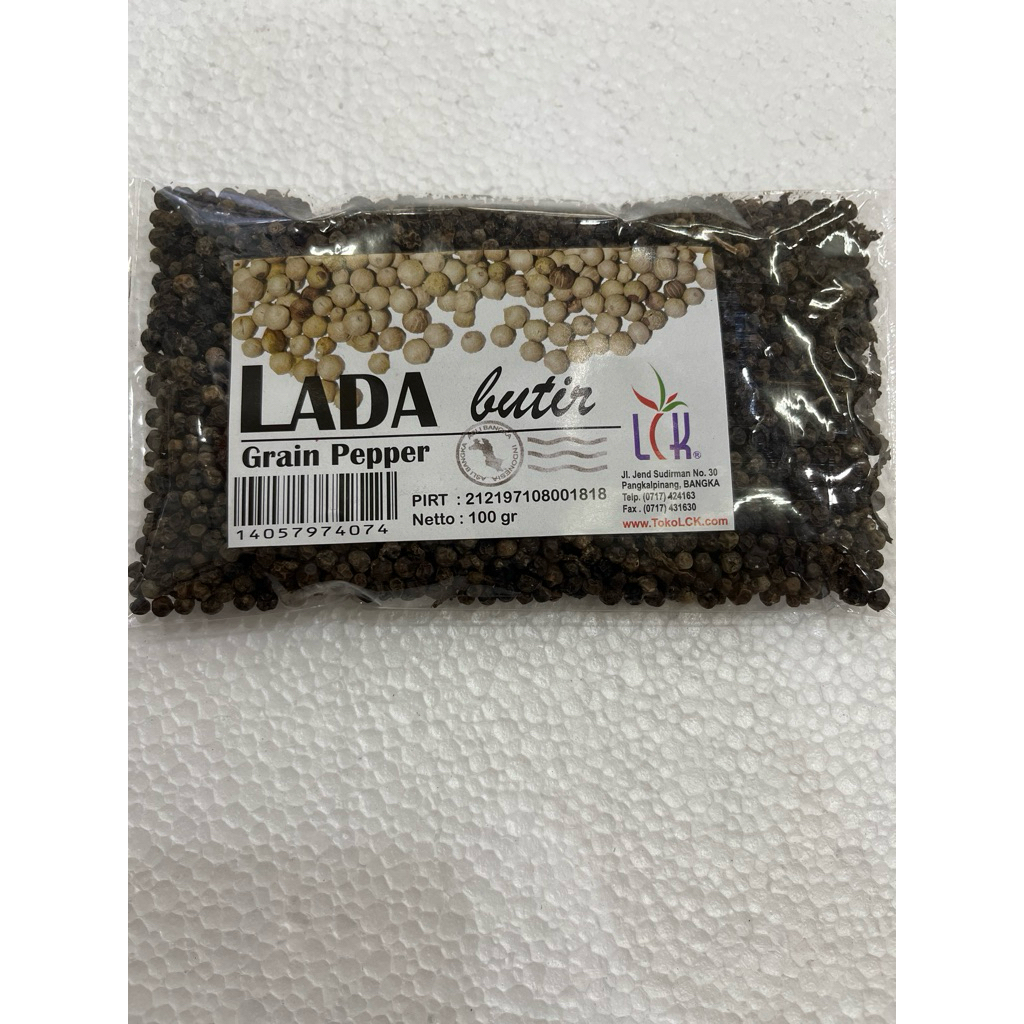 

biji lada hitam bersih Bangka netto 100 g