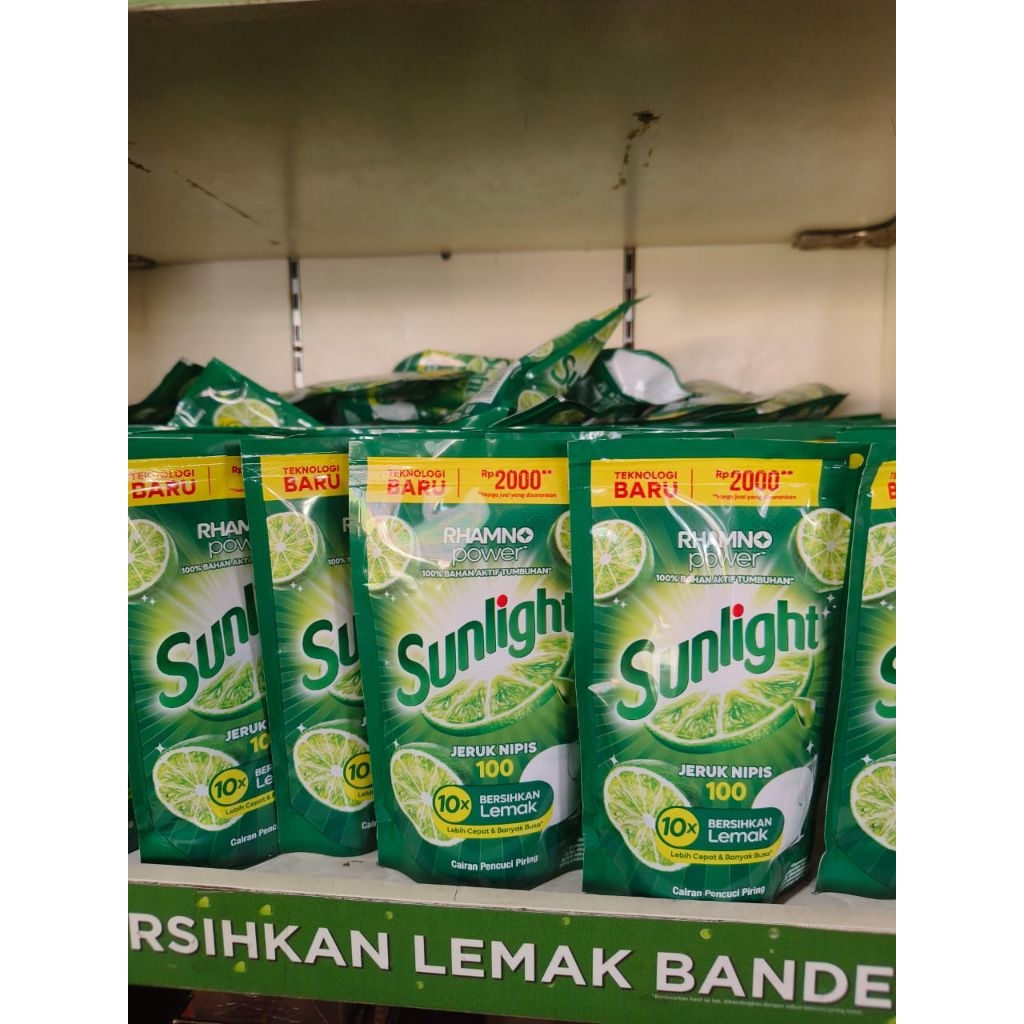 Sunlight sabun cuci piring Kemasan 2000 (1dus)
