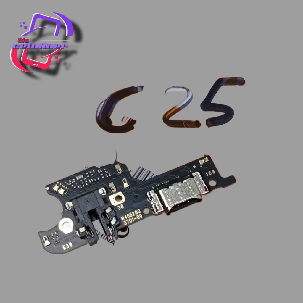 FLEXIBLE CONEKTOR CHARGER REALME C25 / C20 / KONEKTOR PAPAN CAS REALME C25