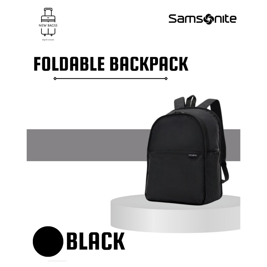 Samsonite Backpack Lipat Tas Tambahan Koper Ransel Packable Original / Samsonite Foldable