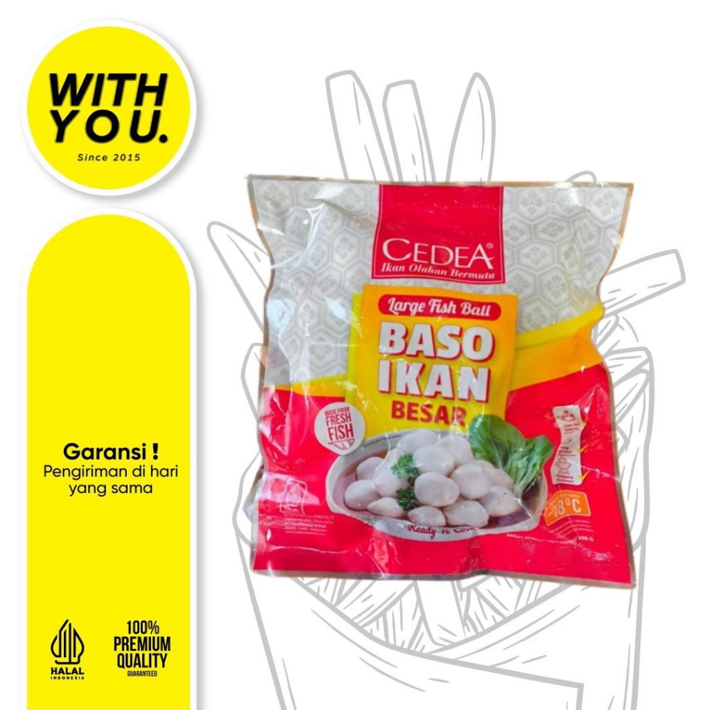 

CEDEA Bakso Ikan 500g