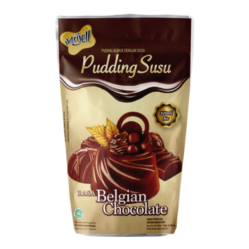

Nutrijell Pudding Belgian Chocolate 130g