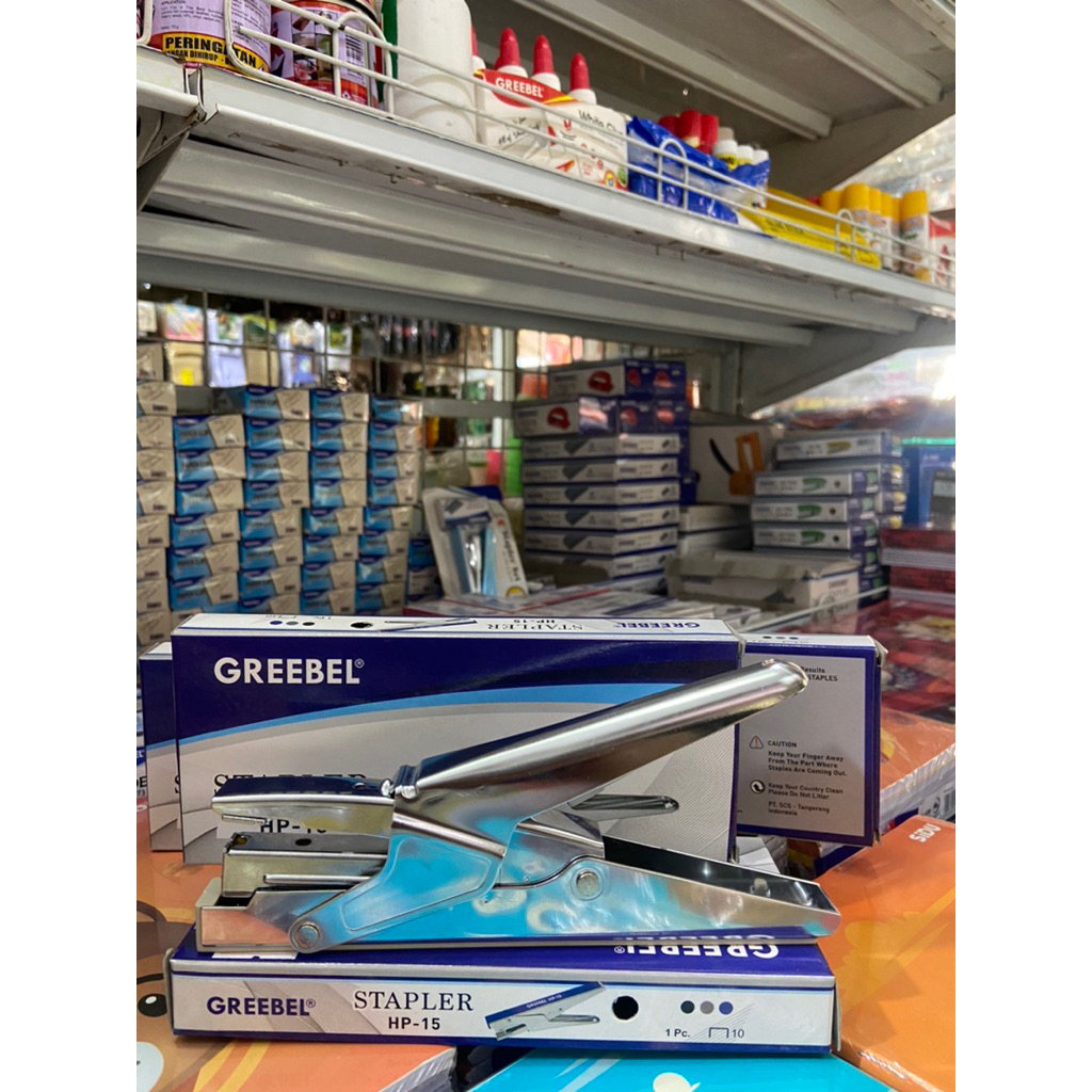 

Stapler Genggam Logam Kuat & Tahan Lama