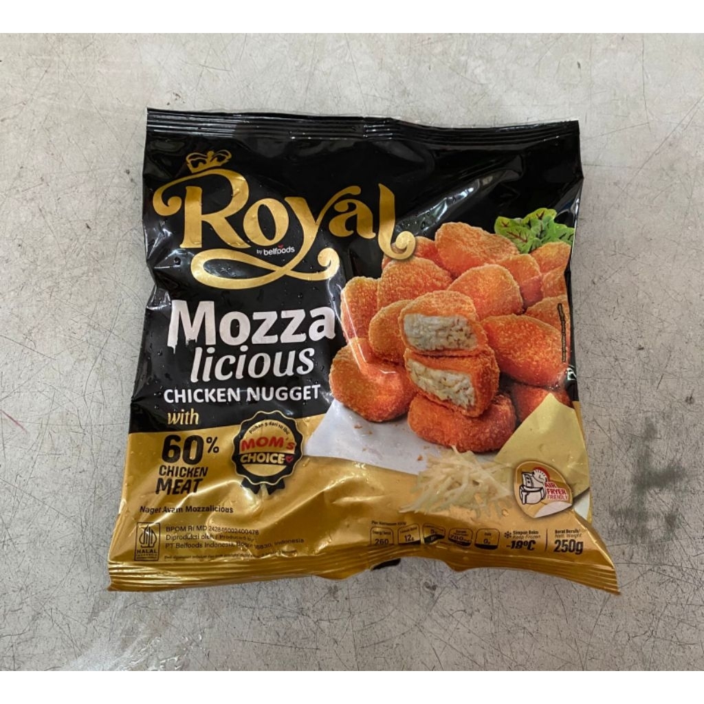 

Royal Nugget Mozzalicious 250gr
