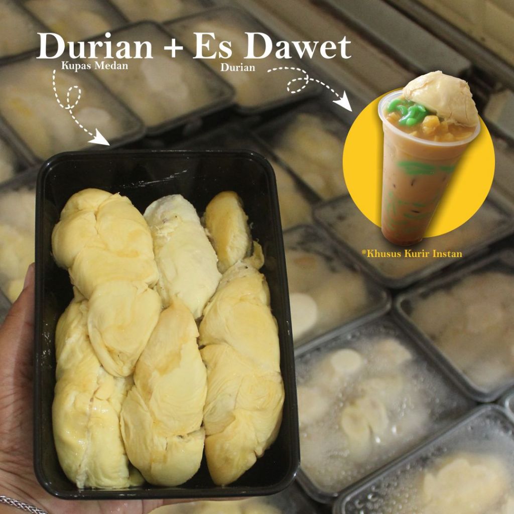 

Durian Kupas Medan 500gr.