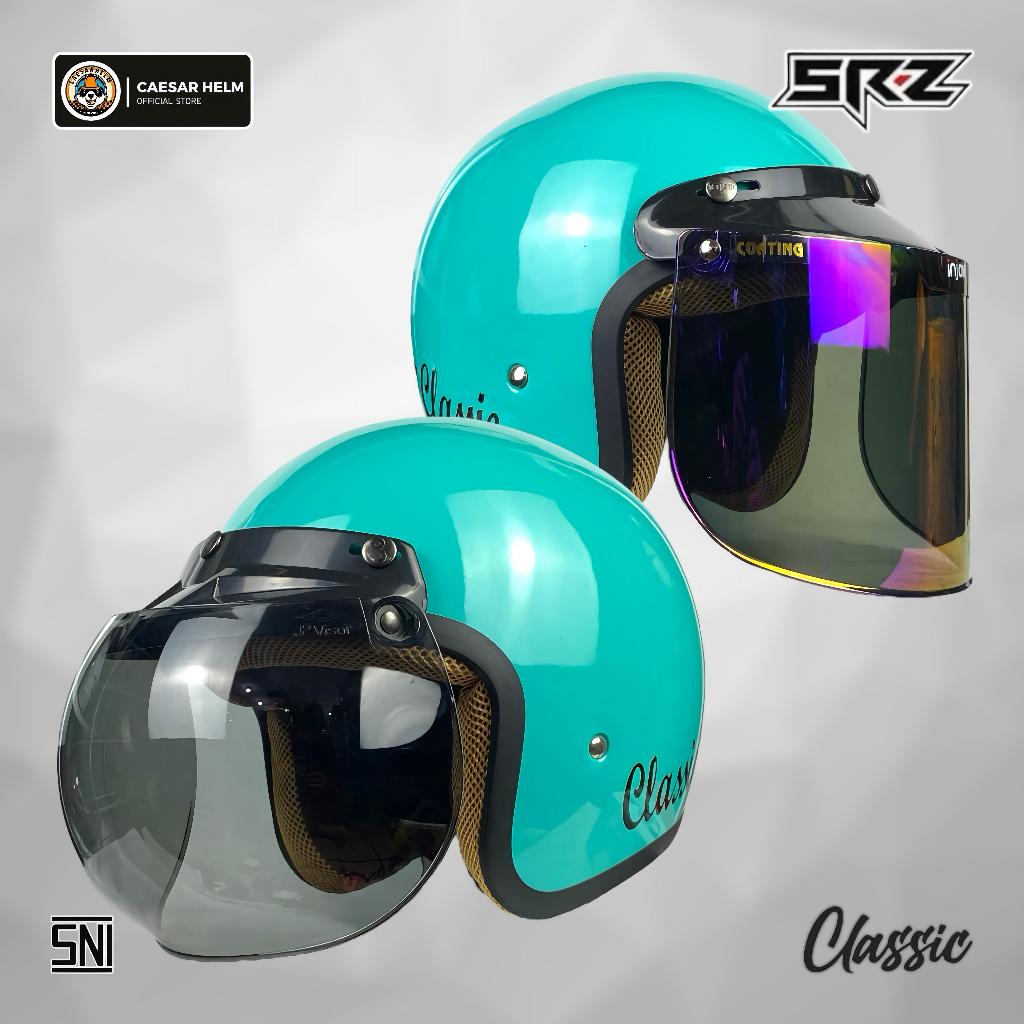Helm Bogo Classic SRZ Solid - Tosca - Helm Retro