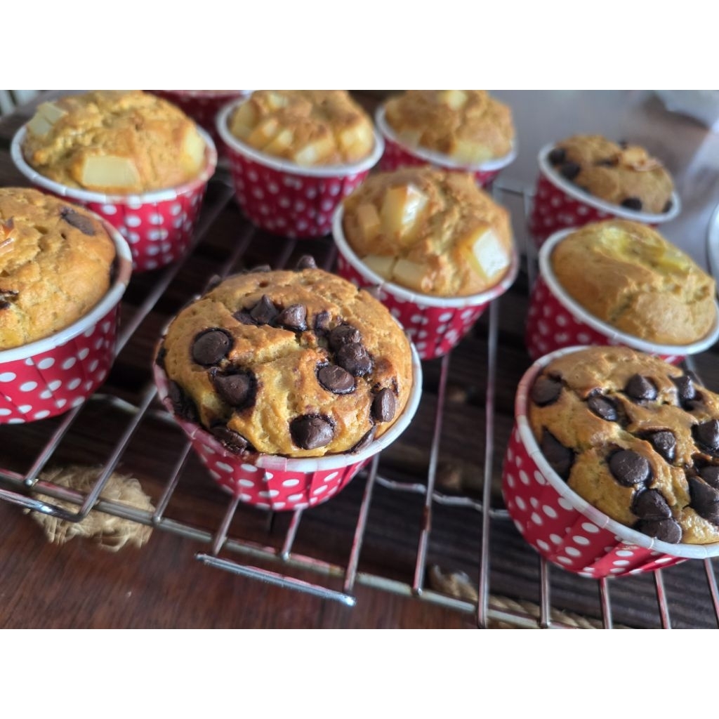 

Banana Muffin Gluten Free & Sugar Free