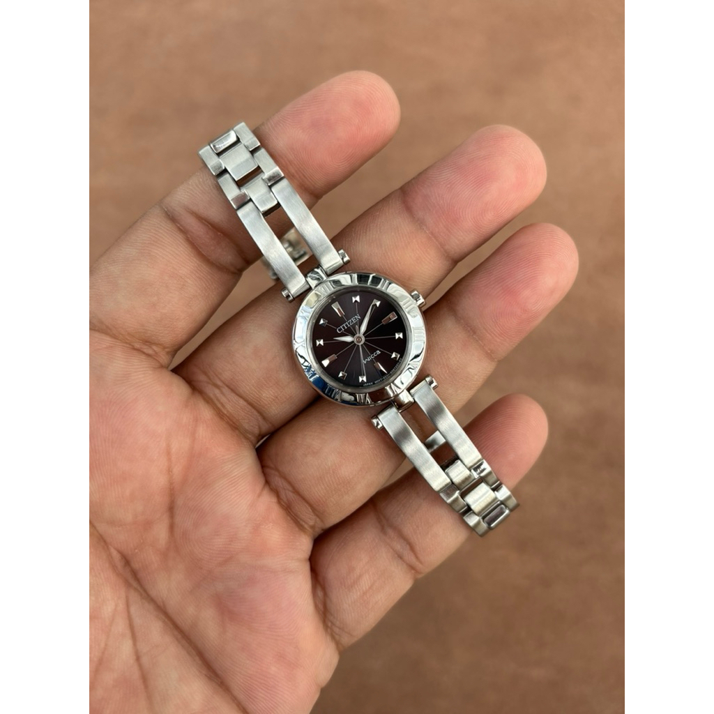 JAM TANGAN WANITA CITIZEN WICCA E031 ECO DRIVE