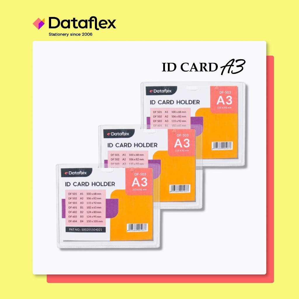 

ID CARD HOLDER A3 DATAFLEX VC 503