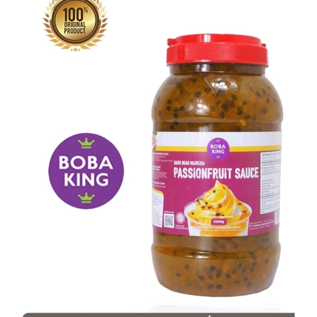 

Boba King Selai Passion Fruit Sauce