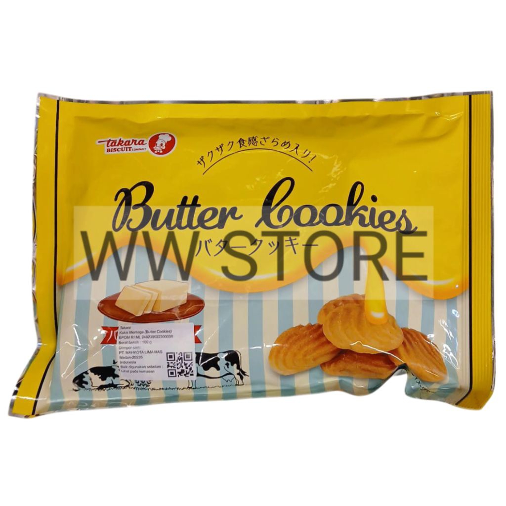 

Kukis Mentega Jepang Japan Takara BISCUIT COMPANY Butter Cookies 160g