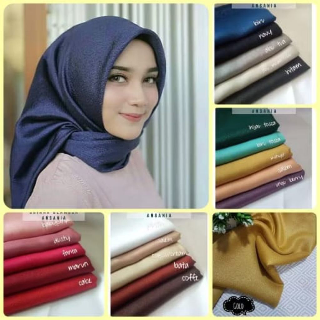 HIJAB / JILBAB  SHINAR GLAMOR GLITTER PREMIUM