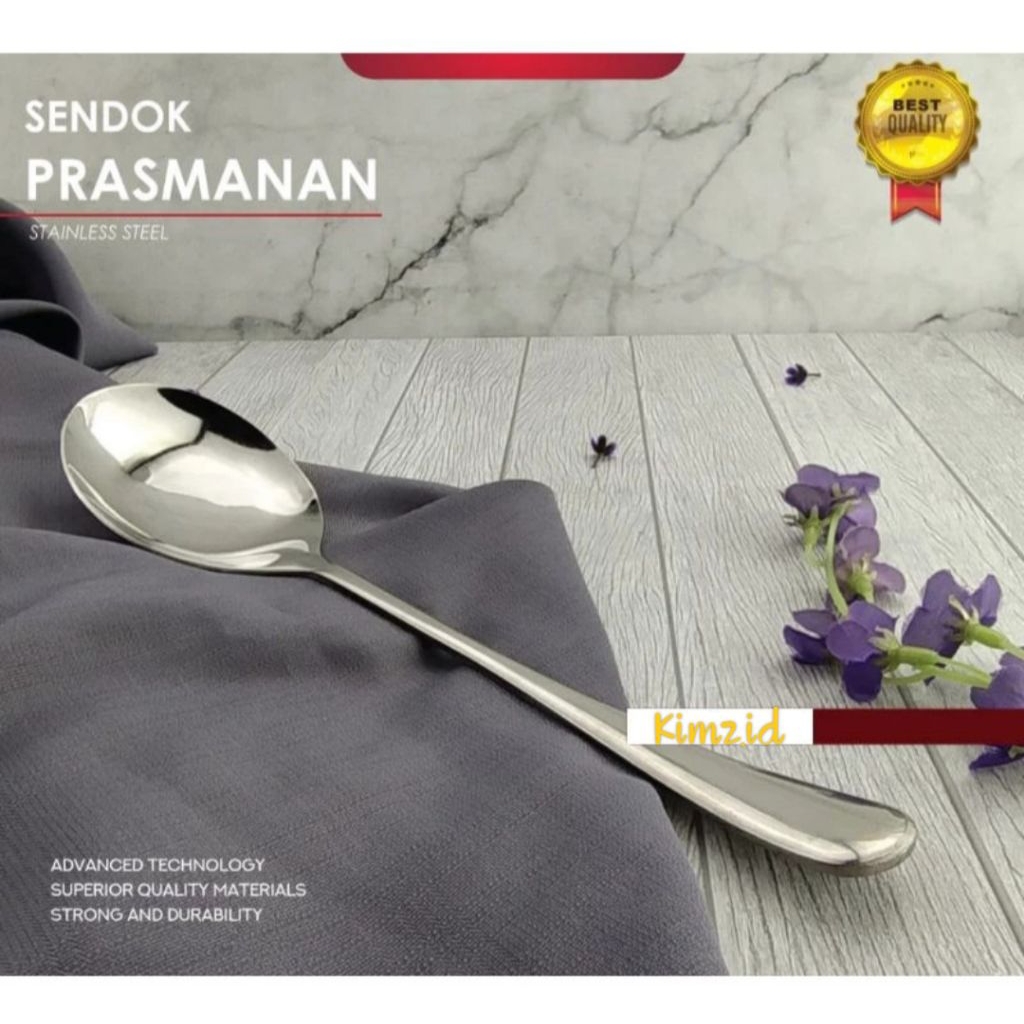 SENDOK SAYUR PRASMANAN HOTEL STAINLESS STEEL TEBAL | SENDOK PRASMANAN