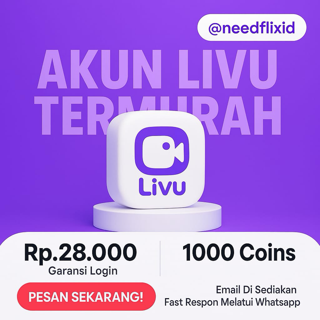 AKUN LIVU ISINYA 1000 KOIN SIAP DIGUNAKAN