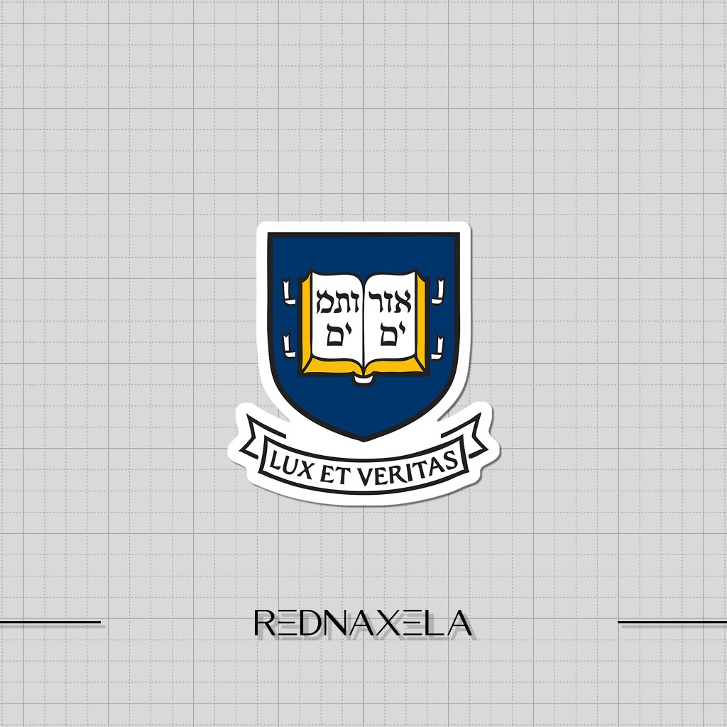 

Stiker Vinyl Yale University Logo Stiker Koper Outdoor Waterproof Sticker