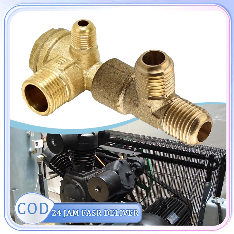 Valve Satu Arah 4 Saluran Tembaga Untuk Kompresor Udara Tanpa Oli