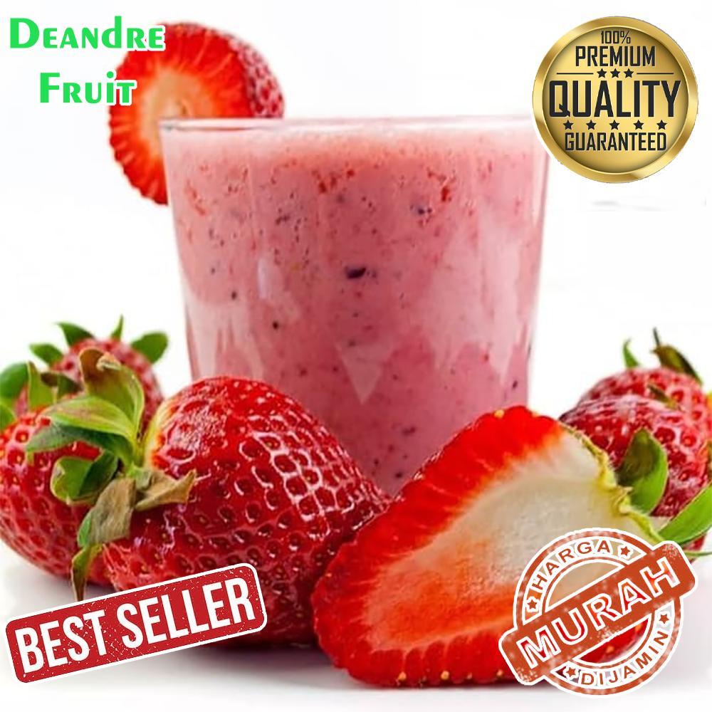 

PROMO MURAH 1kg Sari Murni Stroberi Puree Beku Strawberry Frozen