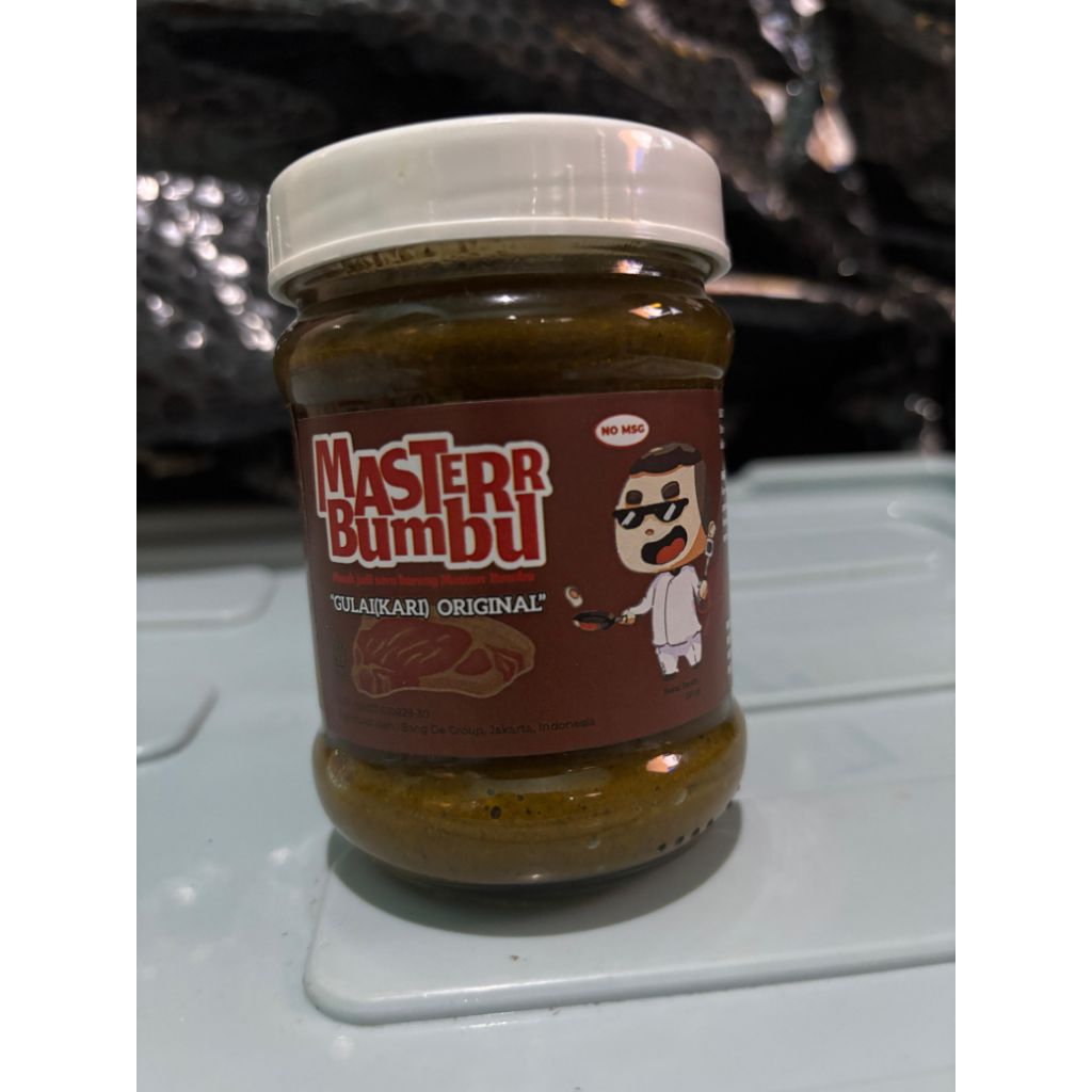 

Masterr Bumbu Red Miso GULAI (Kari) tidak pedas sama sekali kemasan 250 gram