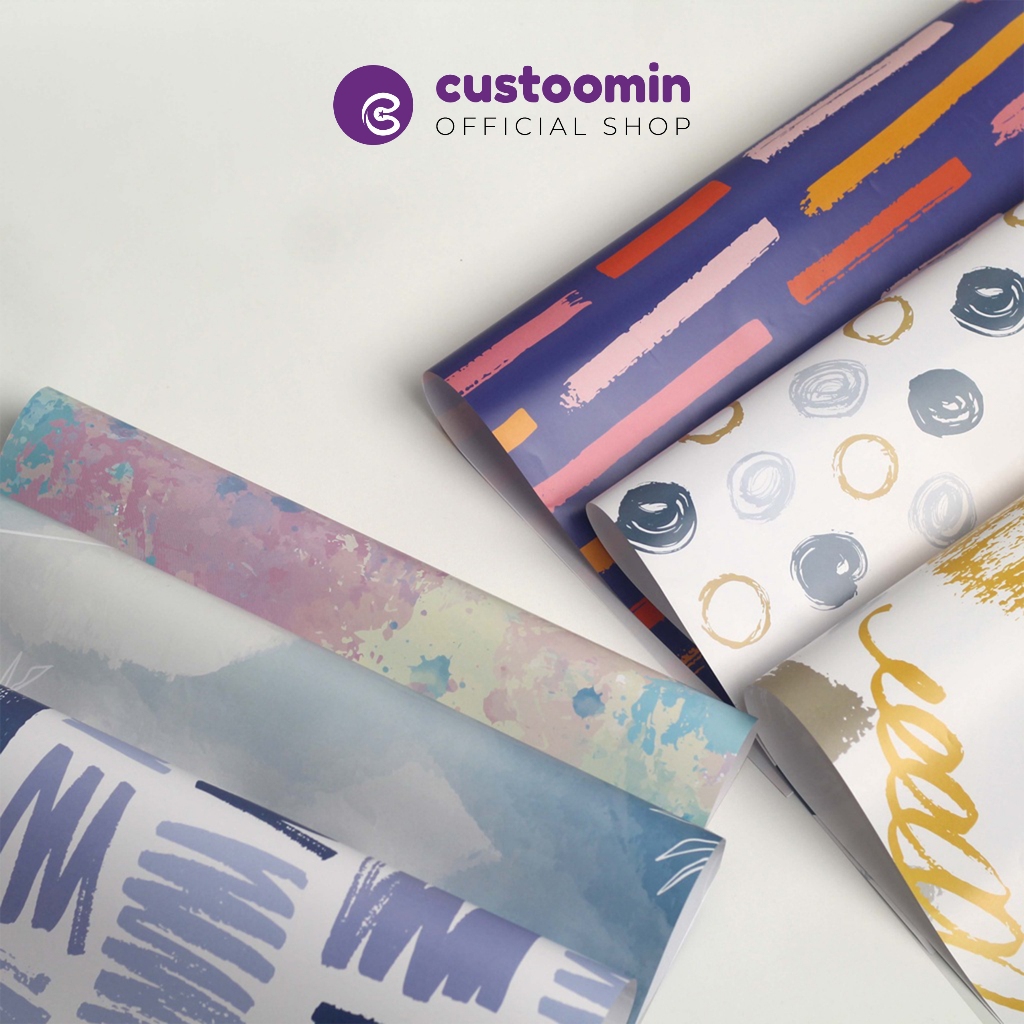 

Kertas Kado #Abstract (Ukuran 32x48,5 cm) - Gift Paper - Wrapping Paper - Unique Paper - Custoom.in