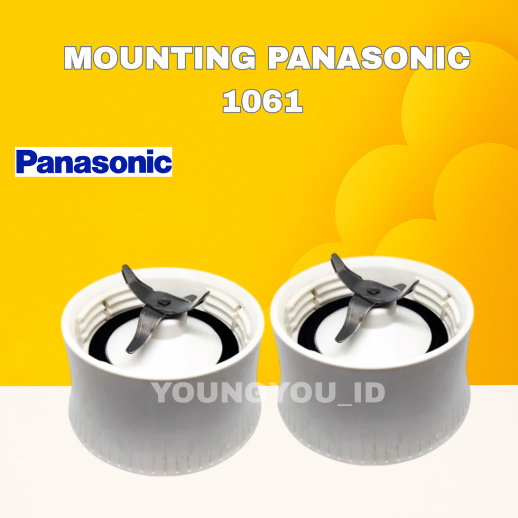 MOUNTING BLENDER PANASONIC MX-GX 1061 - J PISAU BLENDER PANASONIC BLENDER JUS DUDUKAN PANASONIC