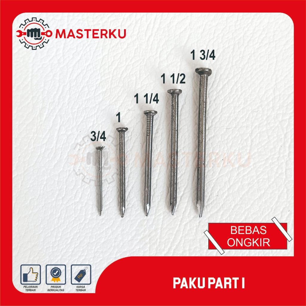 PAKU RAJA  500 gram /PAKU KAYU RAJA/COMMON NAIL RAJA/PAKU KAYU /PAKU PANDA/PAKU KAYU/PAKU PENDEK/PAK