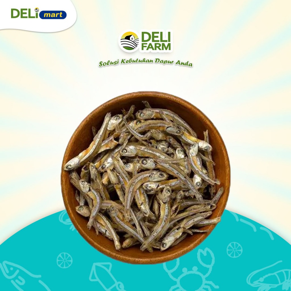 

Deli Mart [Khusus INSTAN Medan] IKAN TERI BELAH BESAR by Deli Farm