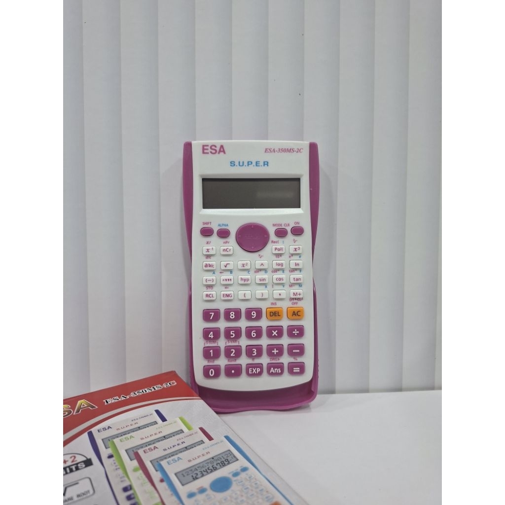 

Kalkulator Saintifik Scientific Calculator ESA-350MS-2C 12Digit