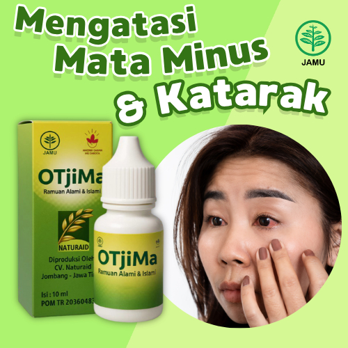 OTjima OTEM Tetes Mata | OTEM Obat Tetes Mata | Herbal untuk Katarak dan Mata Minus