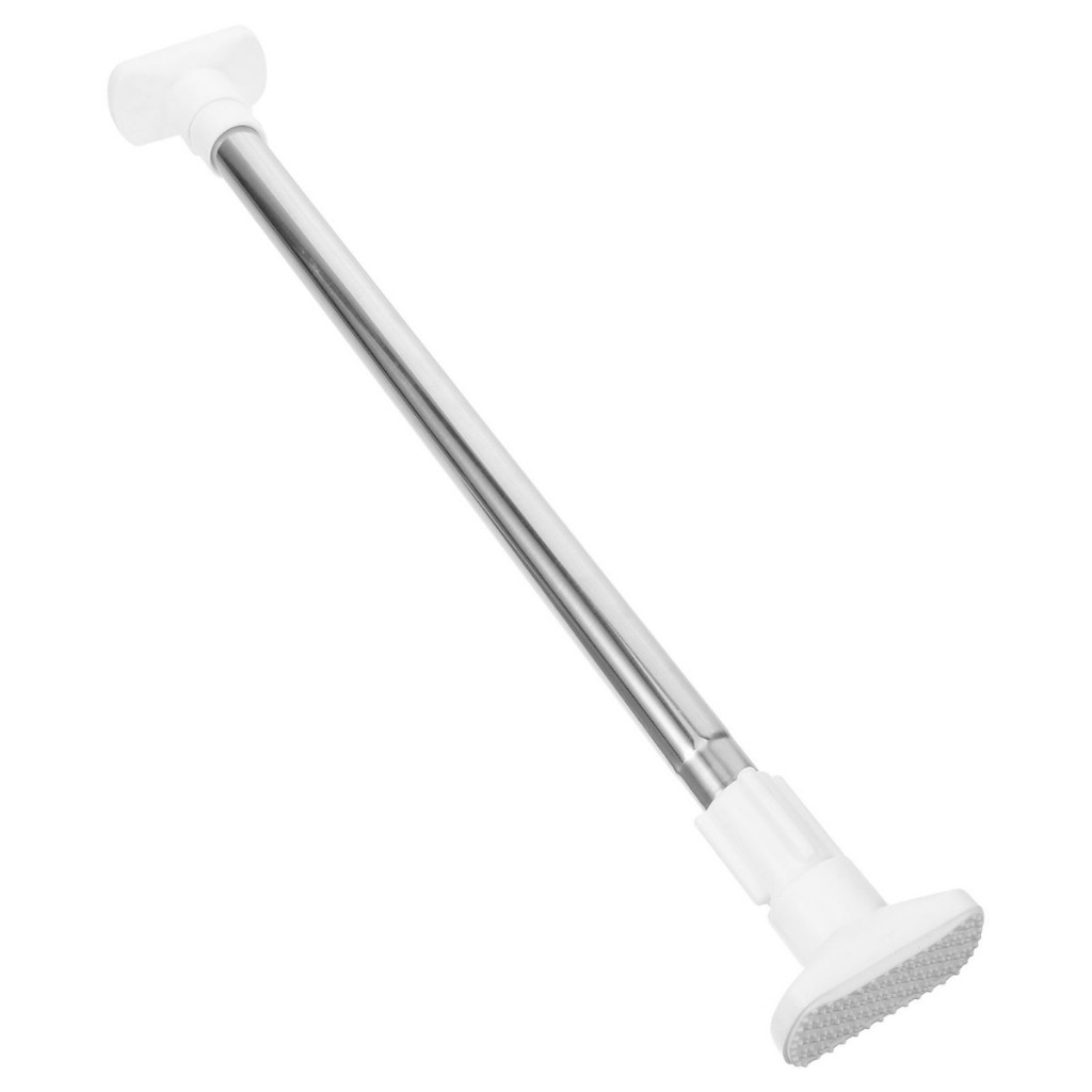 Tiang tirai serbaguna fleksibel/Tiang gantungan stainless serbaguna/Tiang gantungan tanpa paku