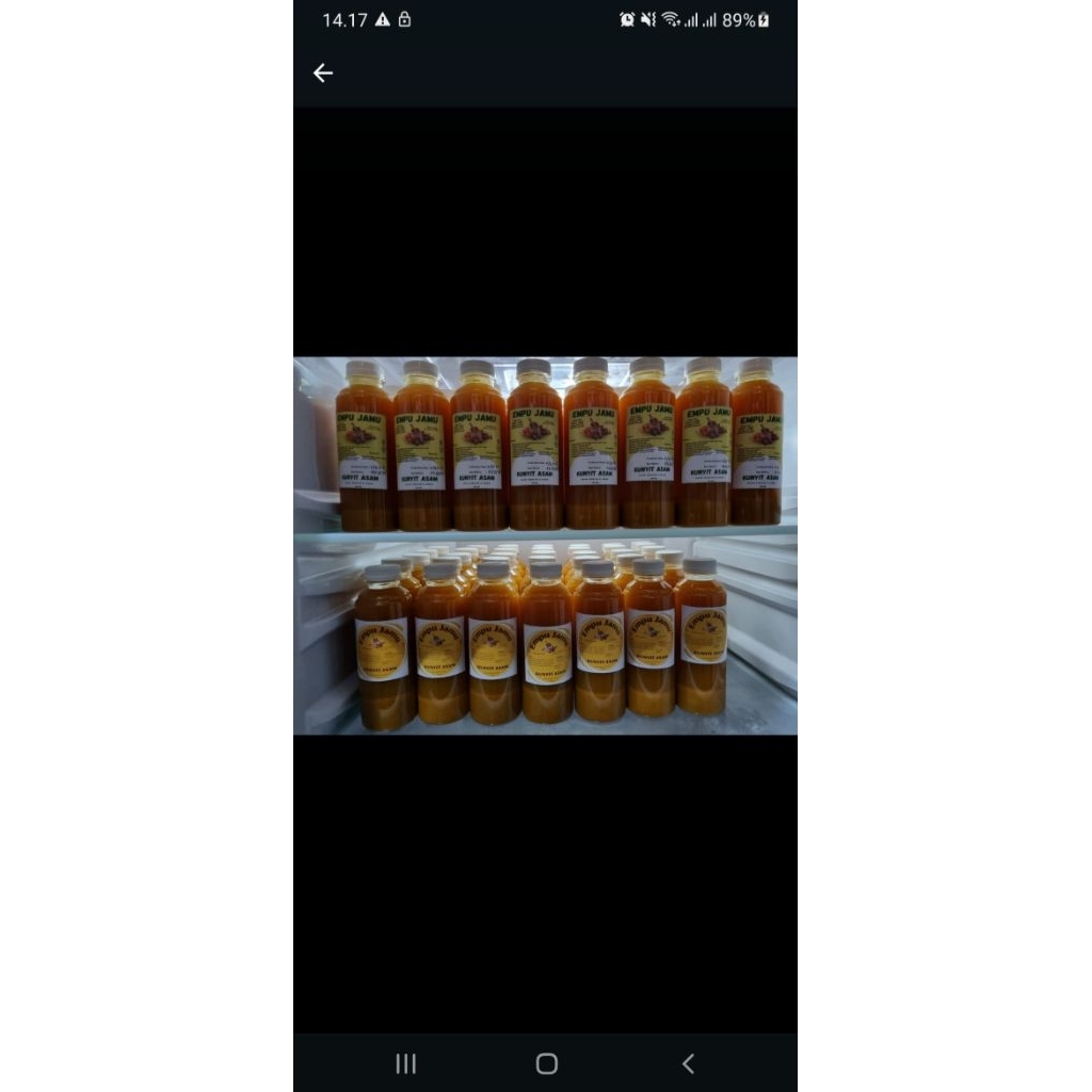 

Jamu Kunyit Asem Asli Home Made