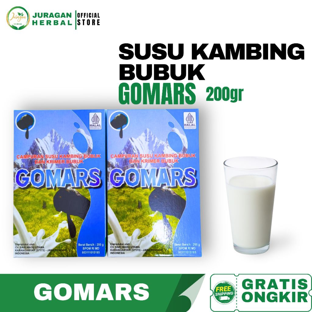 

Susu kambing Gomars 200gr