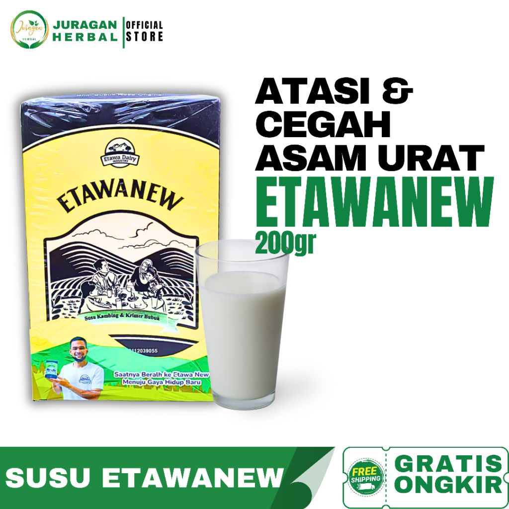 

SUSU KAMBING ETAWANEW 200 gr