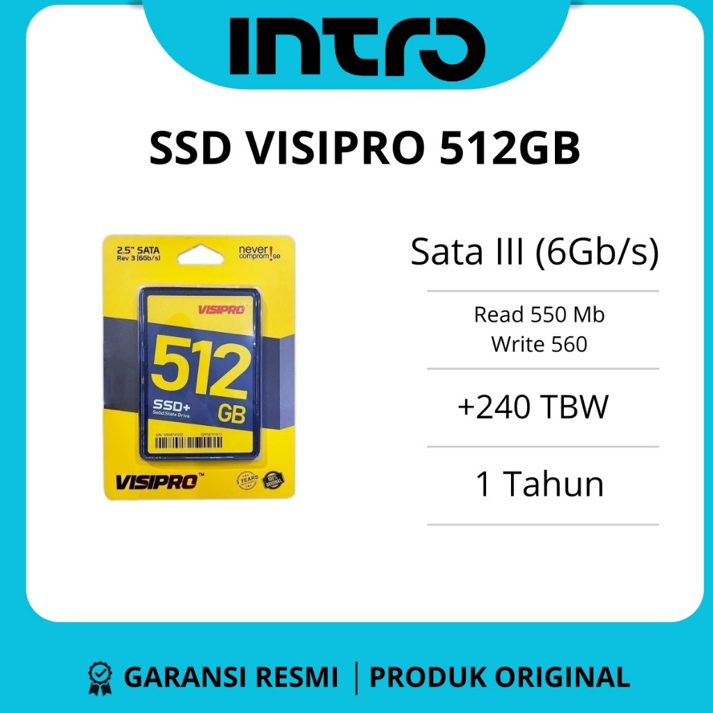 SSD VISIPRO 512 GB