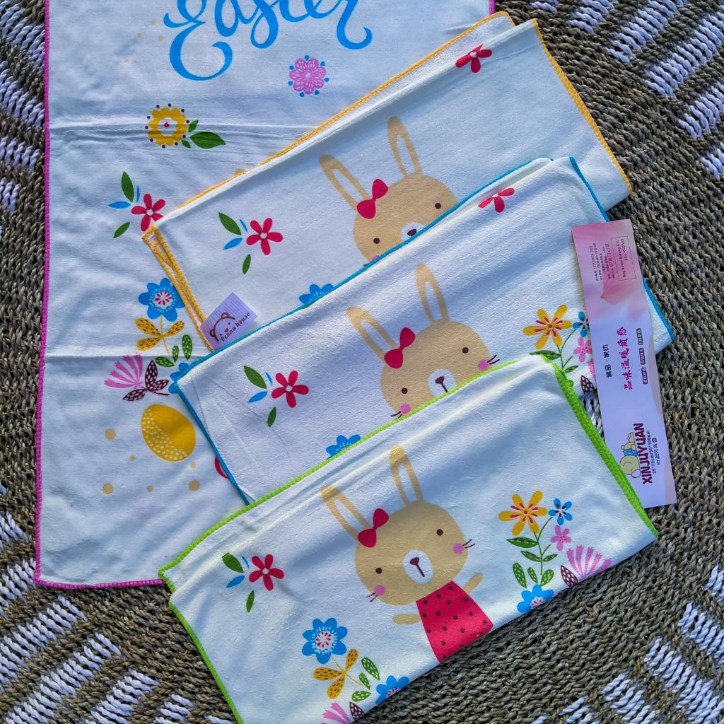 handuk bayi lembur 50×100cm/Handuk Anak/lap mandi Penna Hause xinjuyuan