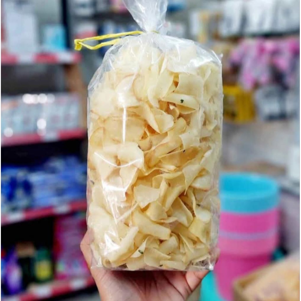 

Keripik singkong renyah gurih rasa original 1kg