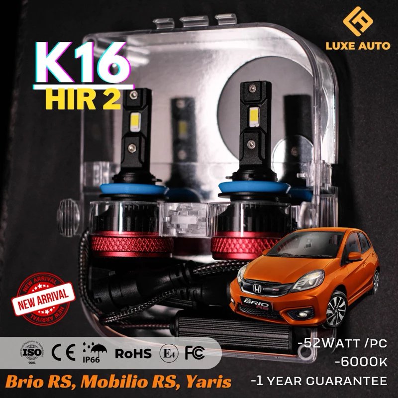 Lampu LED Brio RS Mobilio RS Yaris TRD 104 WATT PNP