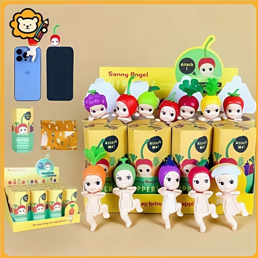 Blind Box Sonny Angel Hippers Looking Back Dreaming Animal Harvest Standing Wonderland Cactus Rabbit