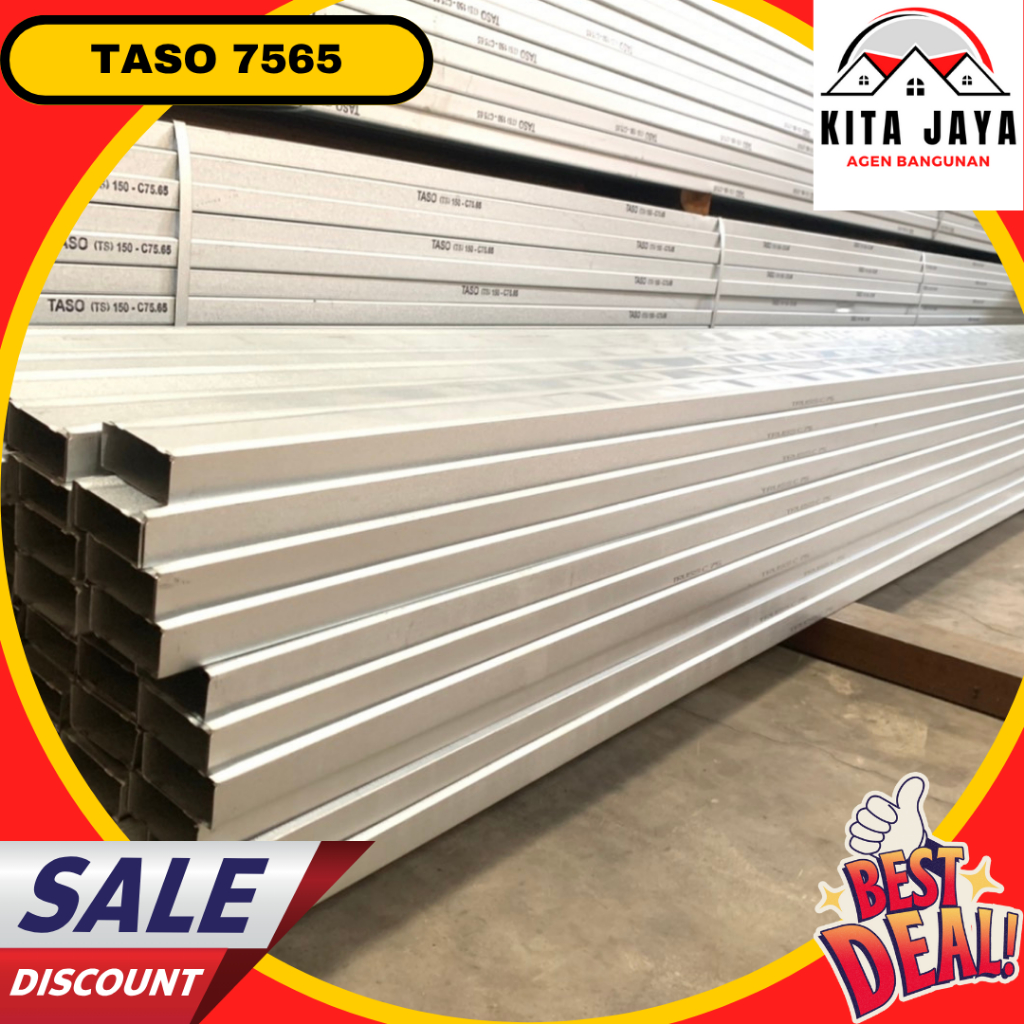 Rangka Baja / Baja Ringan / Canal C Taso 7565