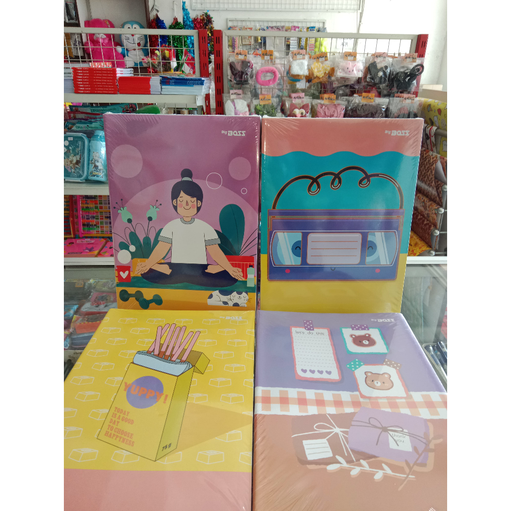 

Buku Tulis BIG BOSS 1 PACK(ISI 6 BUKU)