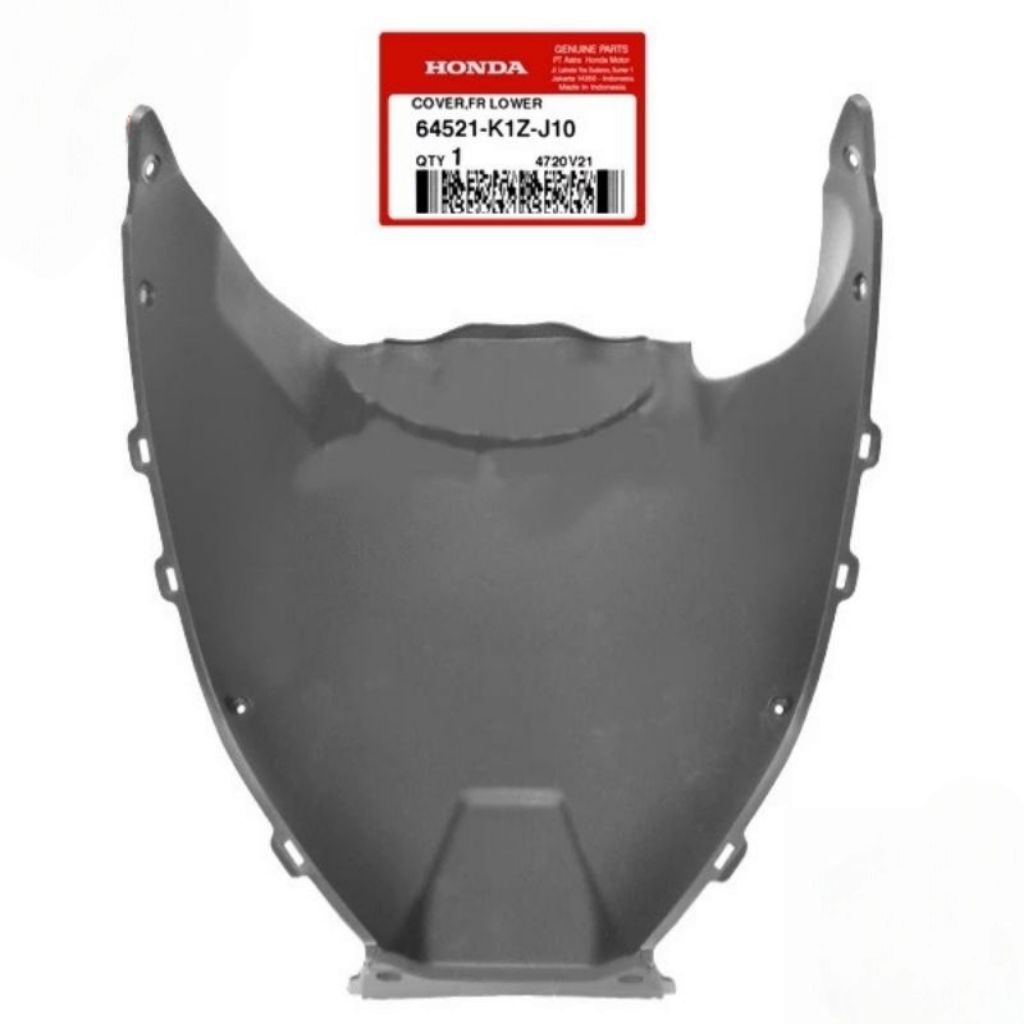 64521-K1Z-J10 Cover FR lower dek paru lumpur PCX 160 original Honda