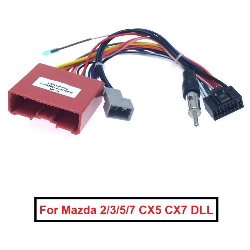 Kabel Soket Headunit Android PNP Mazda Biante BT-50 / Paket Head Unit Mazda Biante Kabel Soket Head 