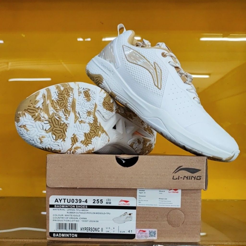 sepatu badminton lining hypersonic