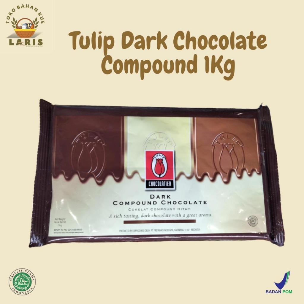 

TULIP DARK CHOCOLATE COMPOUND KEMASAN 1 KG