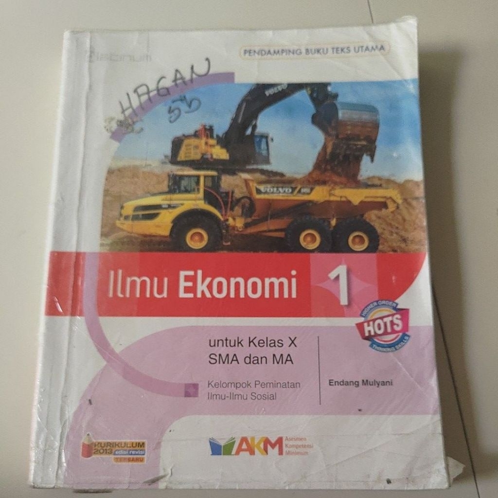 buku ilmu ekonomi kelas 10 SMA kelas 1 kurikulum 2013 edisi revisi terbaru penerbit platinum Endang 