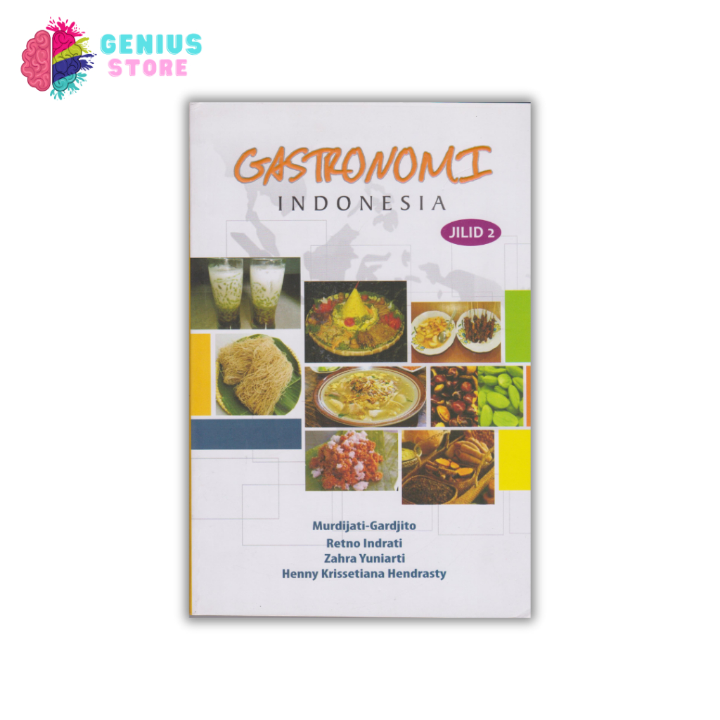 Gastronomi Indonesia Jilid 2 Full Color Buku Kuliner Buku Tata Boga Global