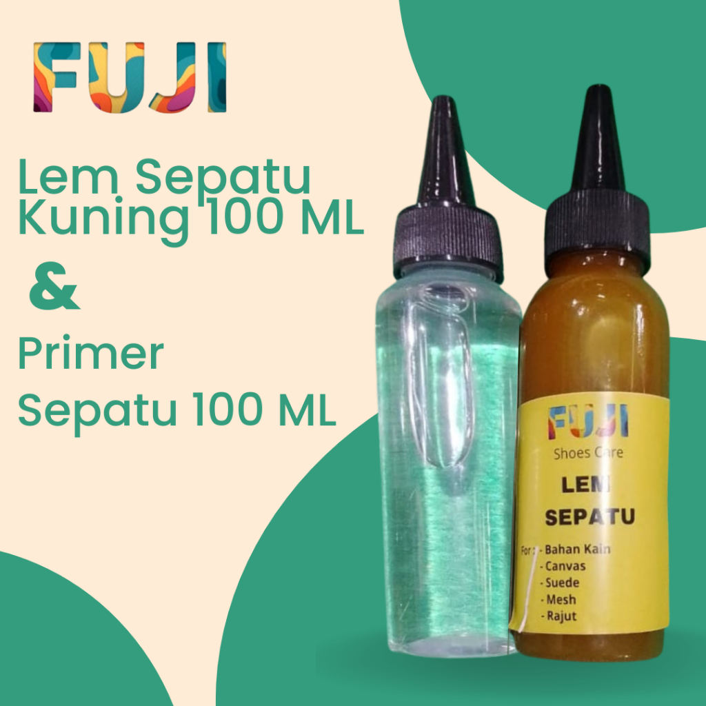 

Paket LEM SEPATU KUNING 100 ML dan PRIMER SEPATU 100 ML