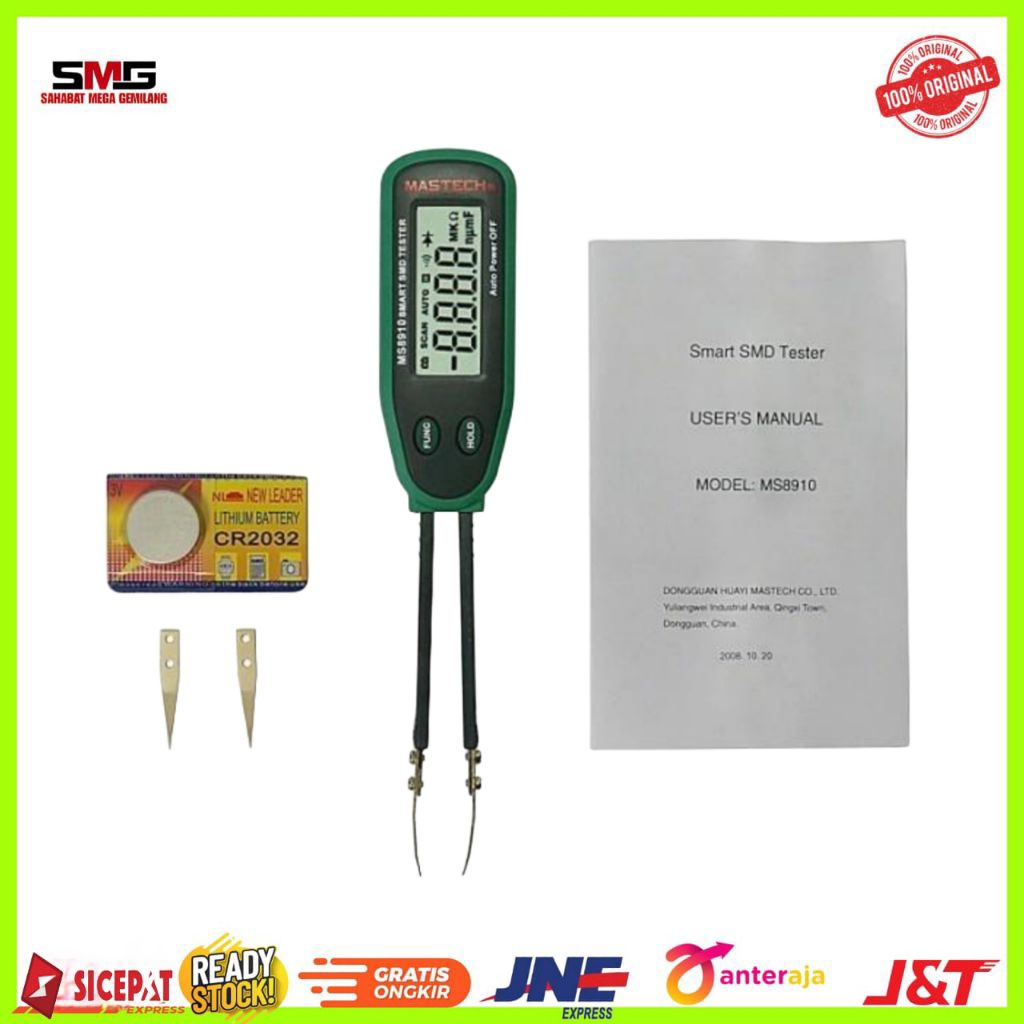 Mastech MS8910 Smart SMD Tester Resistance Capacitance Diode MS-8910